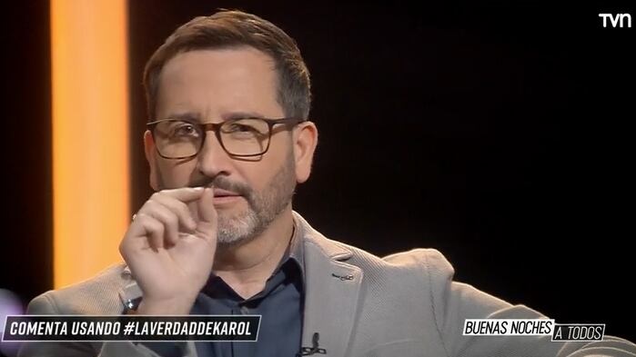 Eduardo Fuentes le respondió a los críticos de los invitados que ha tenido en su late "Buenas noches a todos", de TVN.