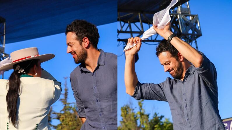 Tomás Vodanovic bailando cueca| Captura: Instagram @tomasvodanovic