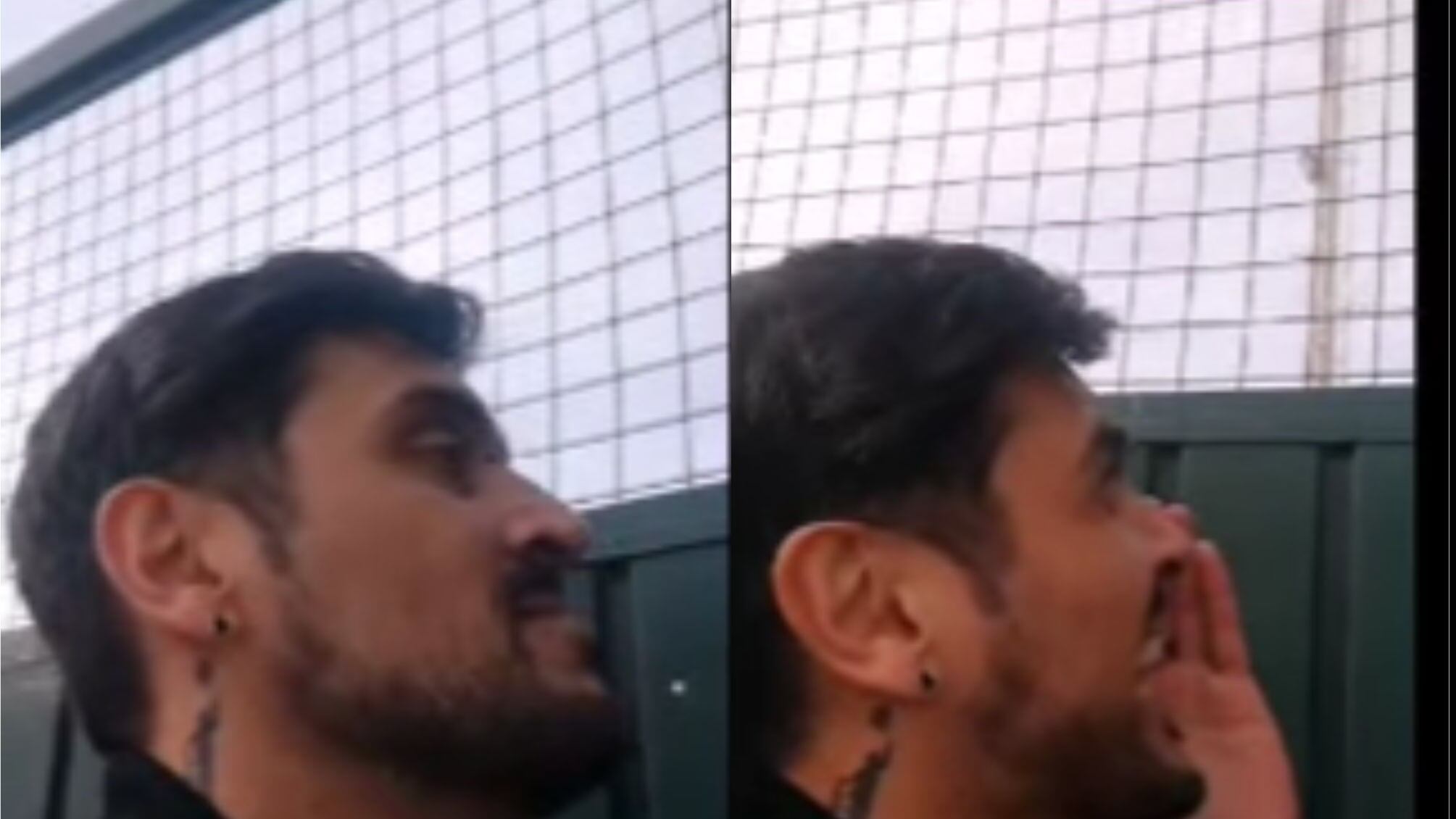 Máximo David, joven que grita a los participantes de "Gran Hermano"