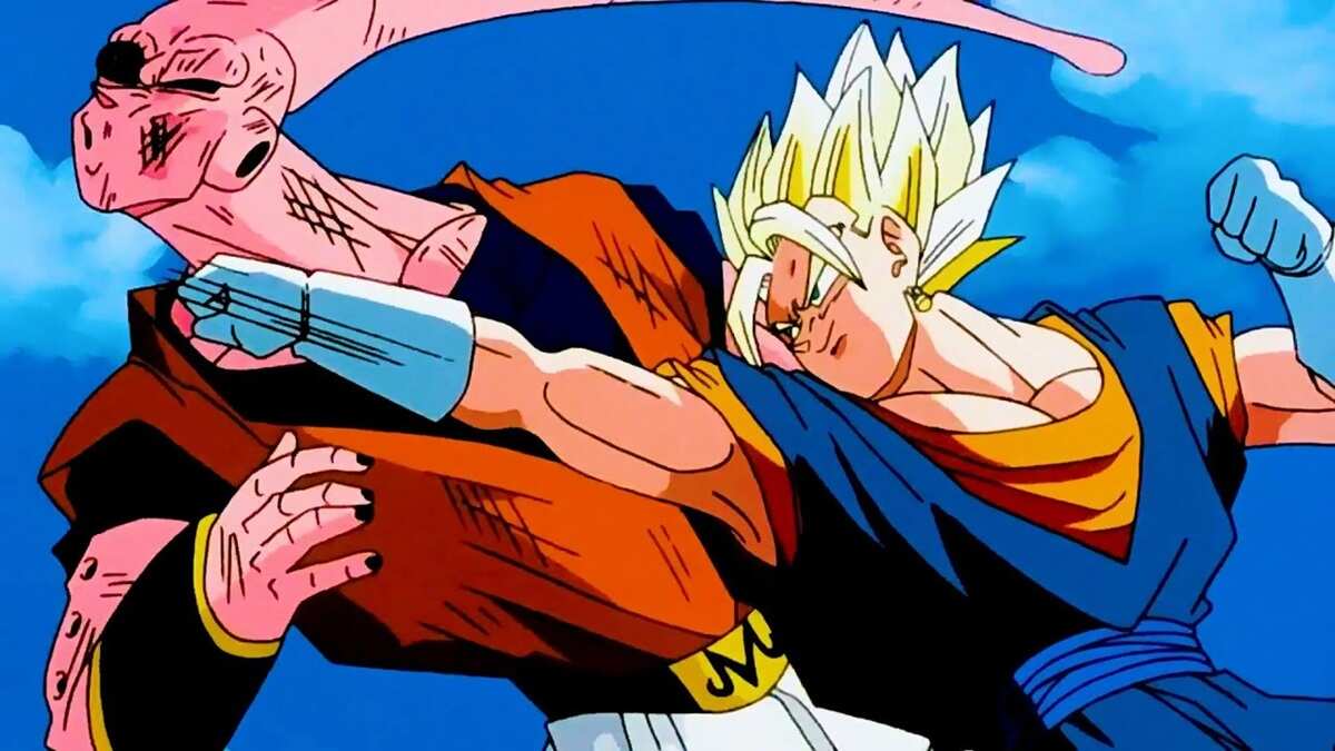 Vegetto vs Buu Dragon Ball Z