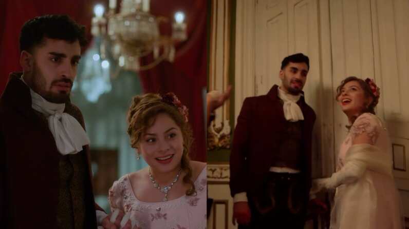 Jorge Aldoney y Skarleth Labra | Captura: Netflix