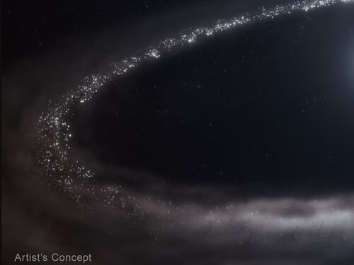 Indicios de vida: Telescopio Espacial James Webb identifica agua congelada en un sistema estelar joven