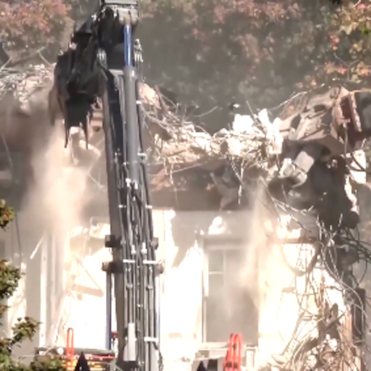 Demolición del Ala Este de la Casa Blanca para salón de baile de Trump Demolición del Ala Este de la Casa Blanca para salón de baile de Trump