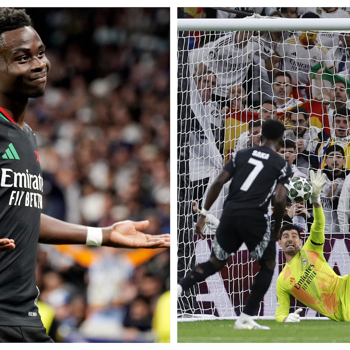 Arsenal sorprende al Real Madrid y avanza a semifinales de Champions League Arsenal sorprende al Real Madrid y avanza a semifinales de Champions League