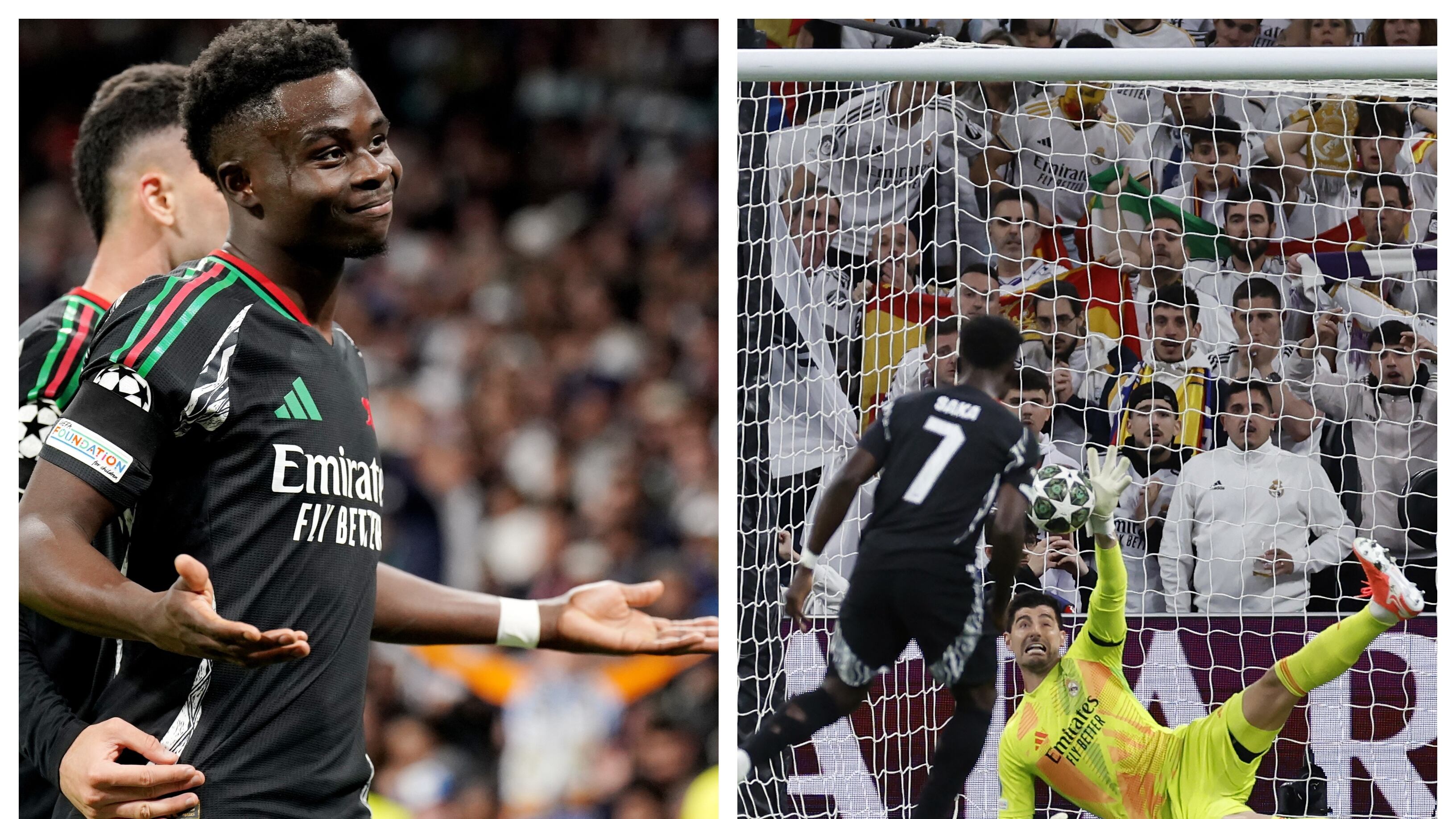 El delantero británico perdió un penal ante los merengues, sin embargo, anotó uno de los goles con los que Arsenal eliminó a Real Madrid de la Champions League.