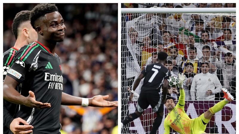 Arsenal silenció el Bernabéu con agónico triunfo sobre Real Madrid y clasificó a semifinales de la Champions League donde enfrentará a PSG