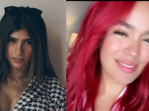 Como ´La Sirenita’, así comparó Mía Khalifa a Karol G por su nuevo look
