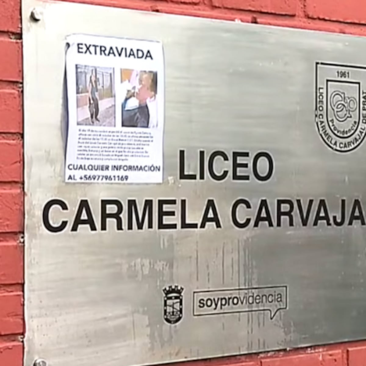 Adolescente del Liceo Carmela Carvajal de Providencia encontrada tras tres días desaparecida Adolescente del Liceo Carmela Carvajal de Providencia encontrada tras tres días desaparecida