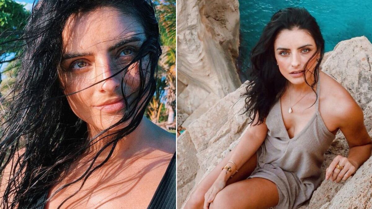 Aislinn Derbez así ha brillado con bikinis