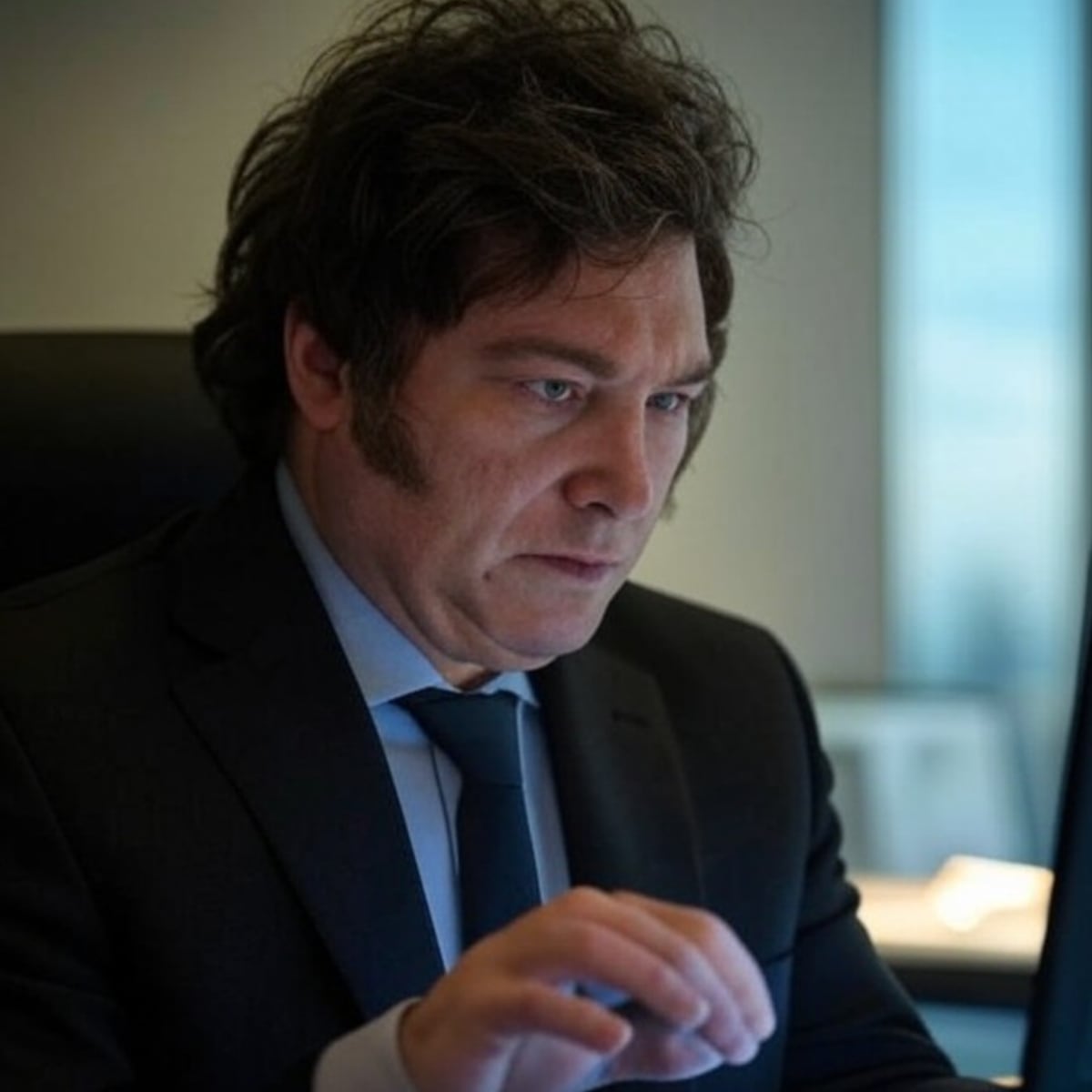 Polémica en entrevista a Javier Milei: asesor interrumpe con preguntas guionadas Polémica en entrevista a Javier Milei: asesor interrumpe con preguntas guionadas