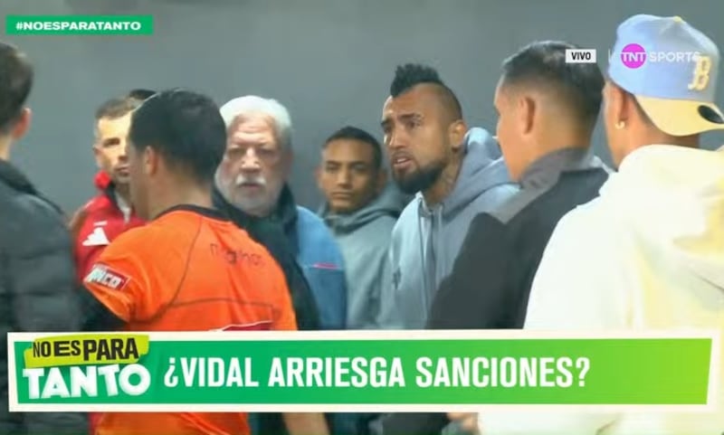 Felipe González consignó en su informe los insultos del mediocampista del Cacique una vez finalizado el empate 1-1 entre ruleteros y albos.