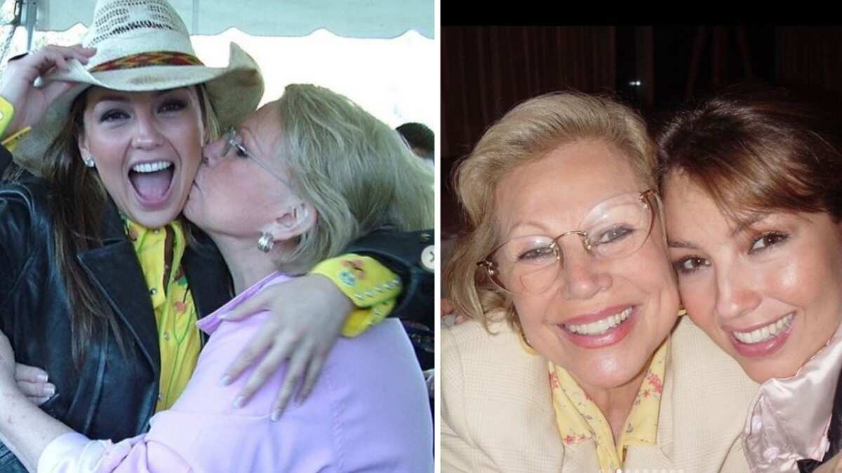 Thalía recordó a su madre con inédita foto y su mensaje conmovió a los fans