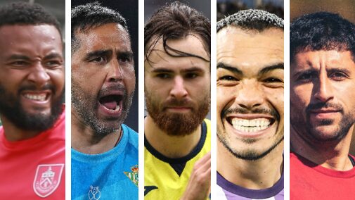 Vigouroux, Bravo, Brereton, Suazo y Maripán / Getty y clubes