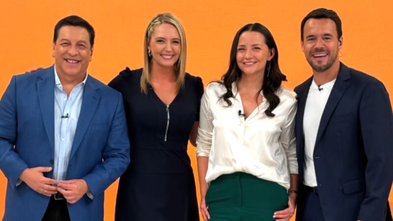 Andrea Arístegui en Contigo en la mañana | Fuente: Instagram @aaristeguia