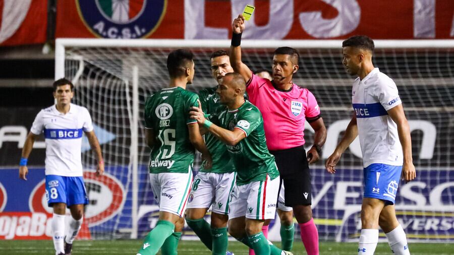 Nicolás Gamboa tuvo una compleja noche en el Audax-UC