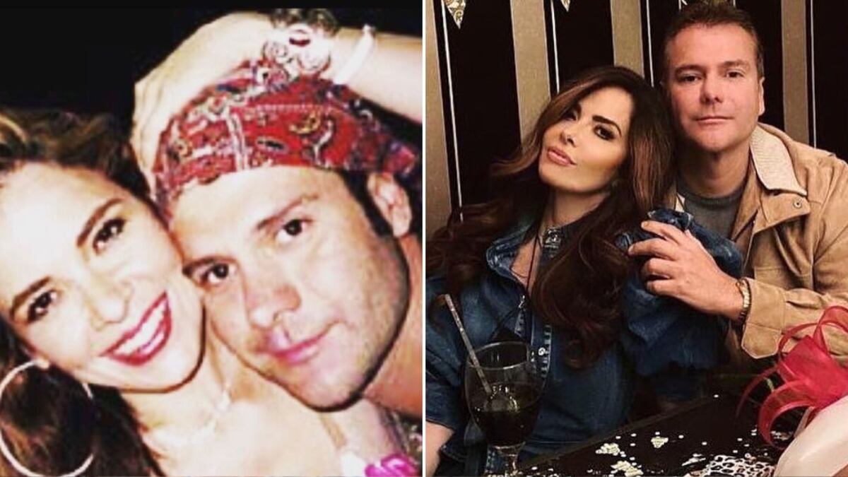 Gloria Trevi y su esposo, Armando Gómez, se casaron en 2009 |