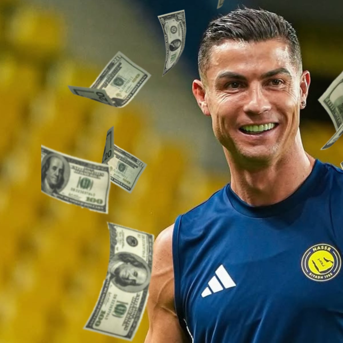 Cristiano Ronaldo, futbolista más rico del mundo con 1,000 millones de dólares Cristiano Ronaldo, futbolista más rico del mundo con 1,000 millones de dólares