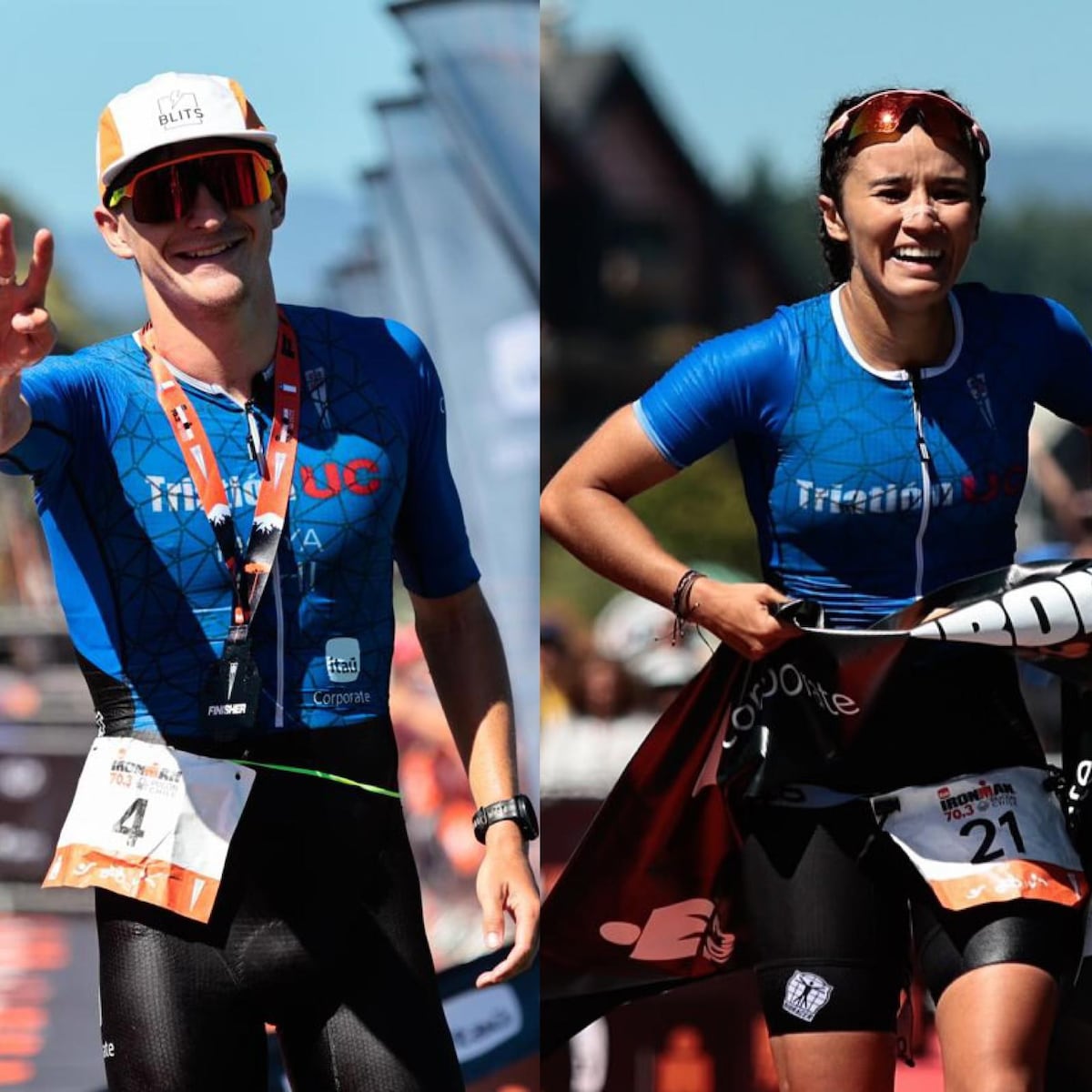 Chilenas destacan en Ironman de Pucón 2025 Chilenas destacan en Ironman de Pucón 2025