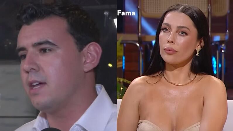 Martín González y Daniela Aránguiz | Captura: Que te lo digo y Only Fama