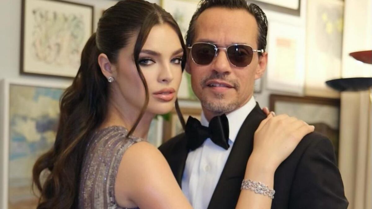 Nadia Ferreira y Marc Anthony