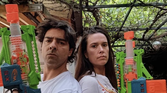 Cristián Riquelme y su esposa Claudia Quinzio