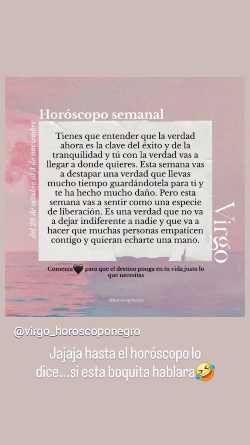Carla Jara lanza enigmático mensaje en sus redes