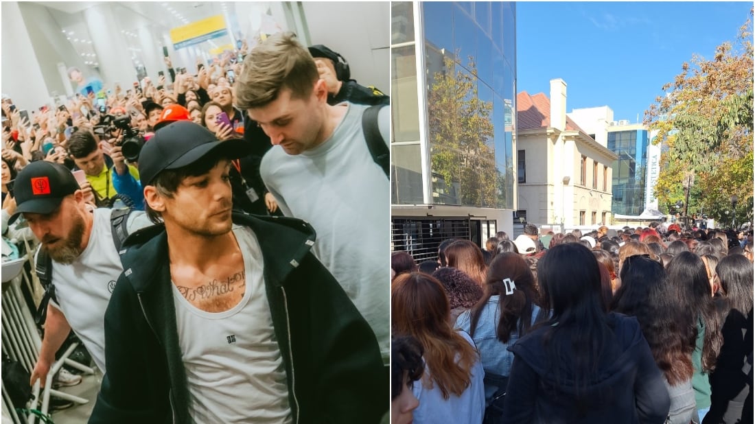 Louis Tomlinson en Chile