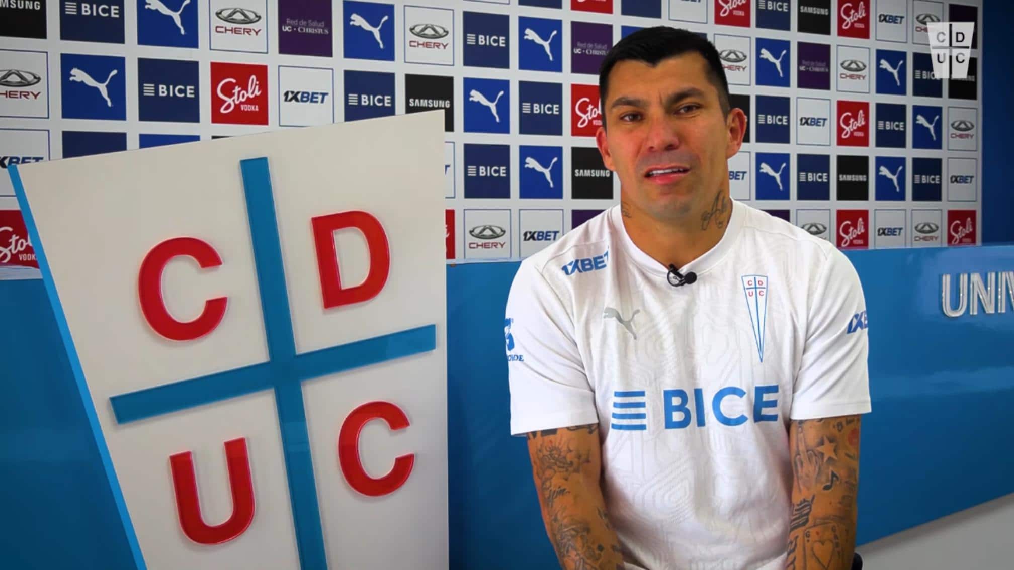Entrevista a Gary Medel en su regreso a la "UC"