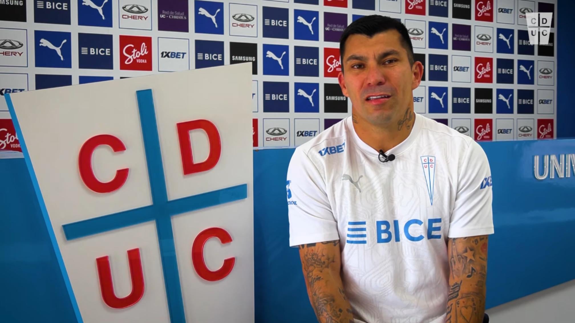 Entrevista a Gary Medel en su regreso a la "UC"