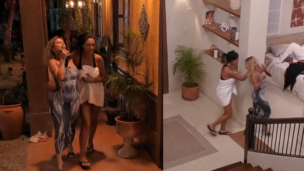 Pamela Díaz y la Guarén | Captura: Canal 13