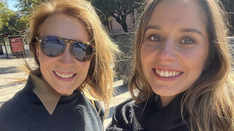 La hija de Karen Doggenweiler, Fernanda Cornejo