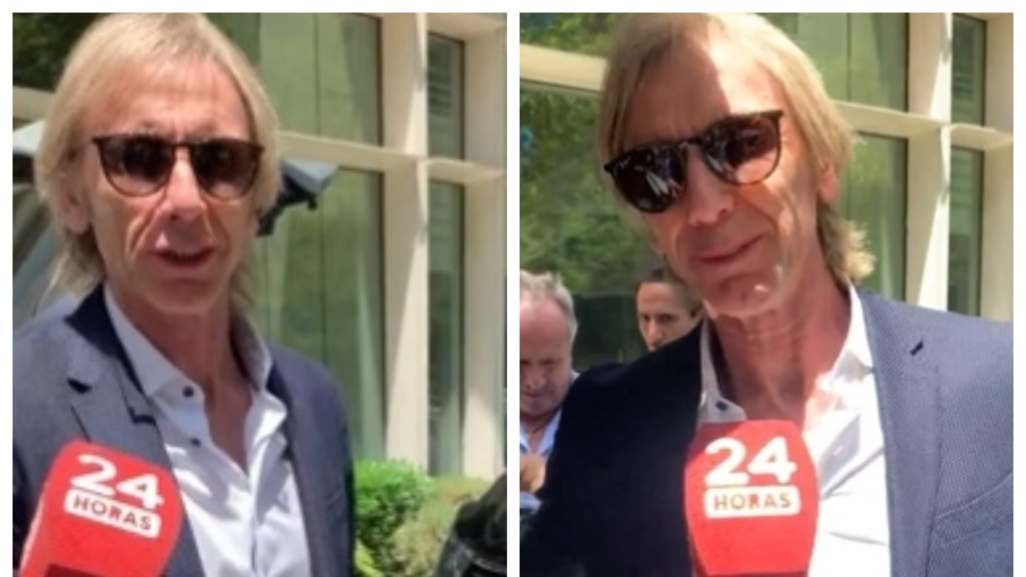 El técnico argentino arribó esta tarde al país para ser presentado por la ANFP como el nuevo entrenador de la selección chilena.