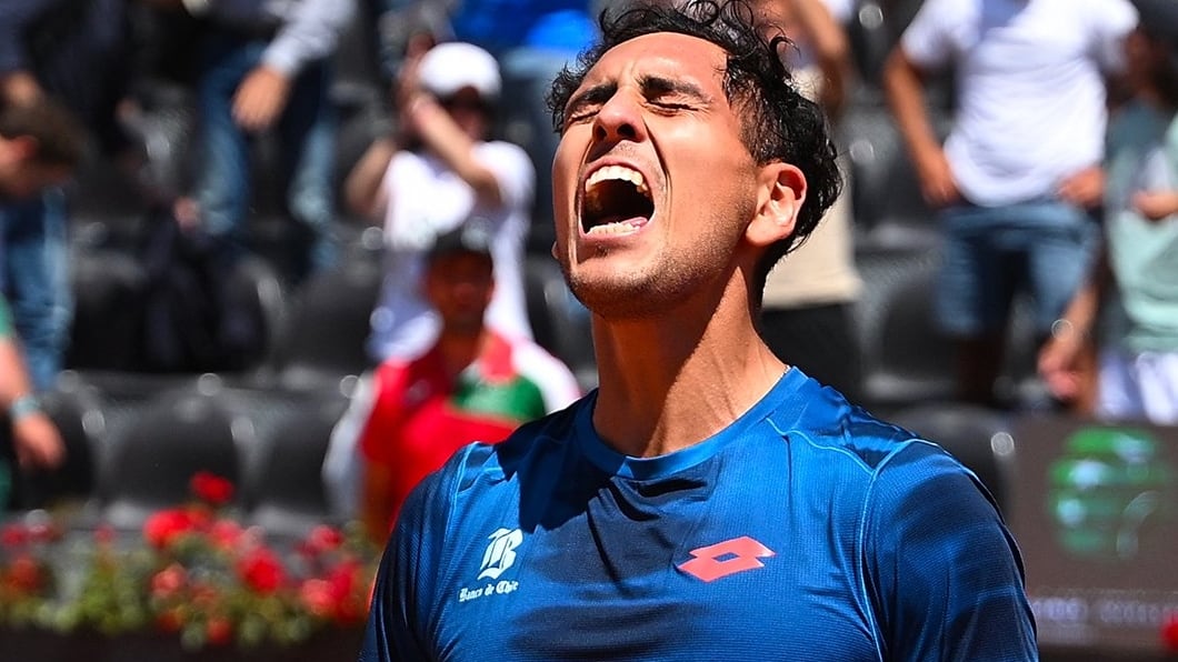 El chileno avanzó a semifinales del Masters 1000 de Roma.