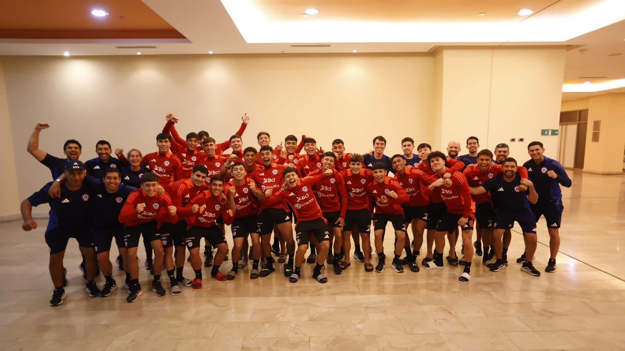 Selección chilena Sub 20 / @laroja