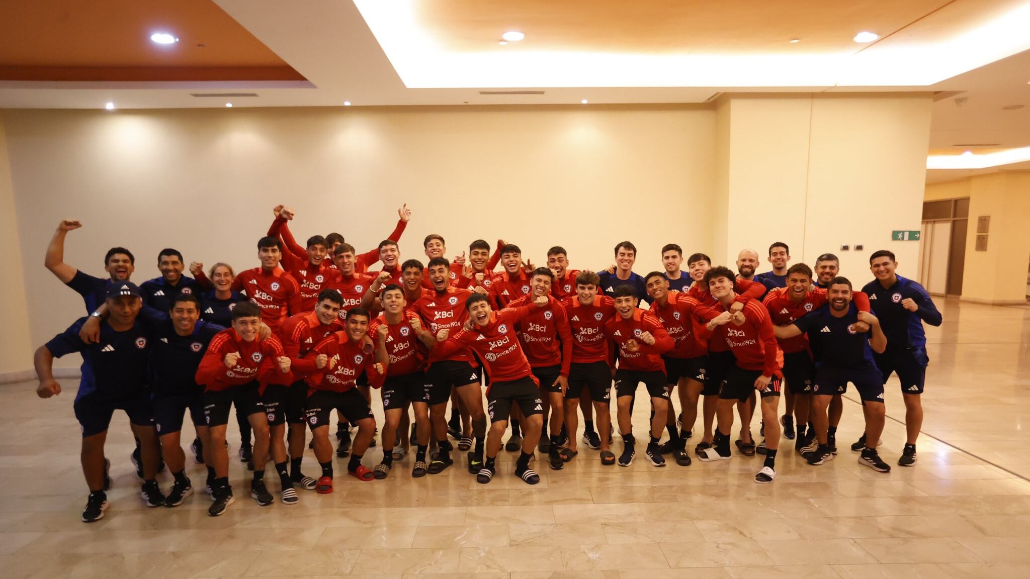 Selección chilena Sub 20 / @laroja