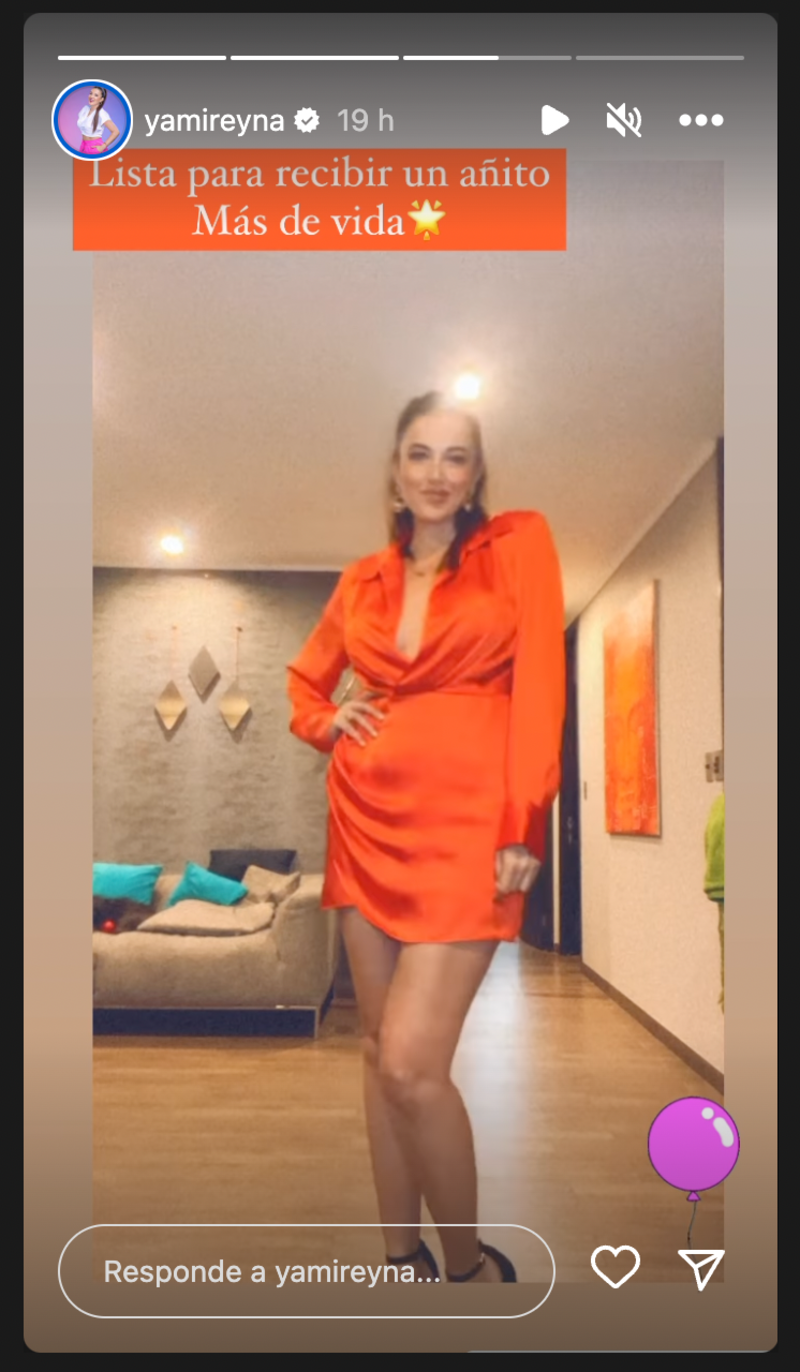 Historias Yamila Reyna - Fuente: Instagram