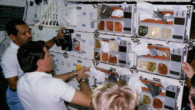 Comida de astronautas (Referencial) / Wikimedia Commons
