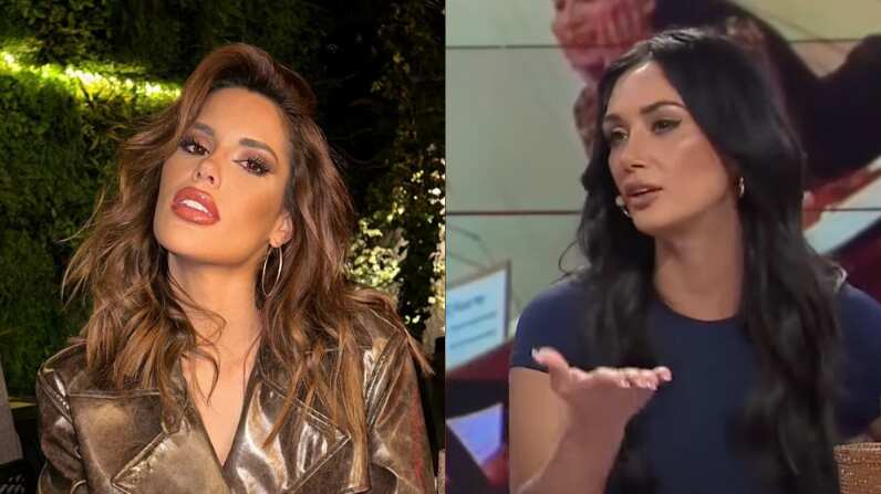 Pamela Díaz y Gala Caldirola | Captura: Canal 13 e Instagram