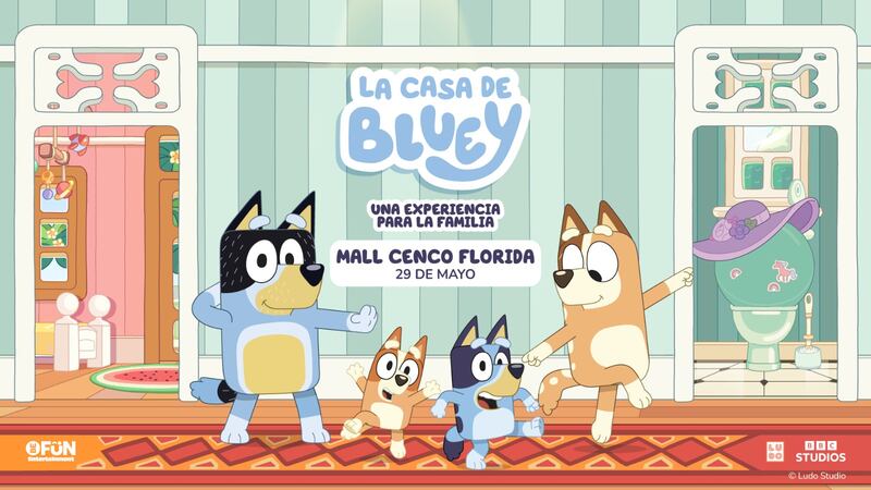 La casa de Bluey llega a Chile