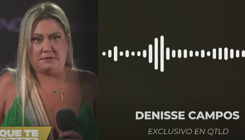 Denisse Campos intente en tener una hermana perdida y da más detalles: “Estoy en búsqueda de ella”.