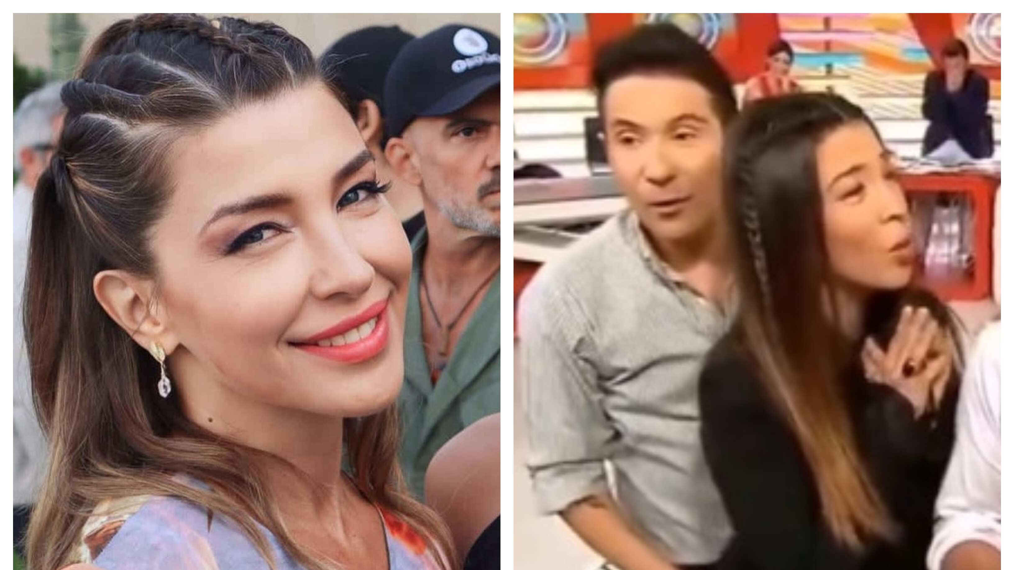 La actriz comentó las críticas que recibió Felipe Avello en redes sociales.