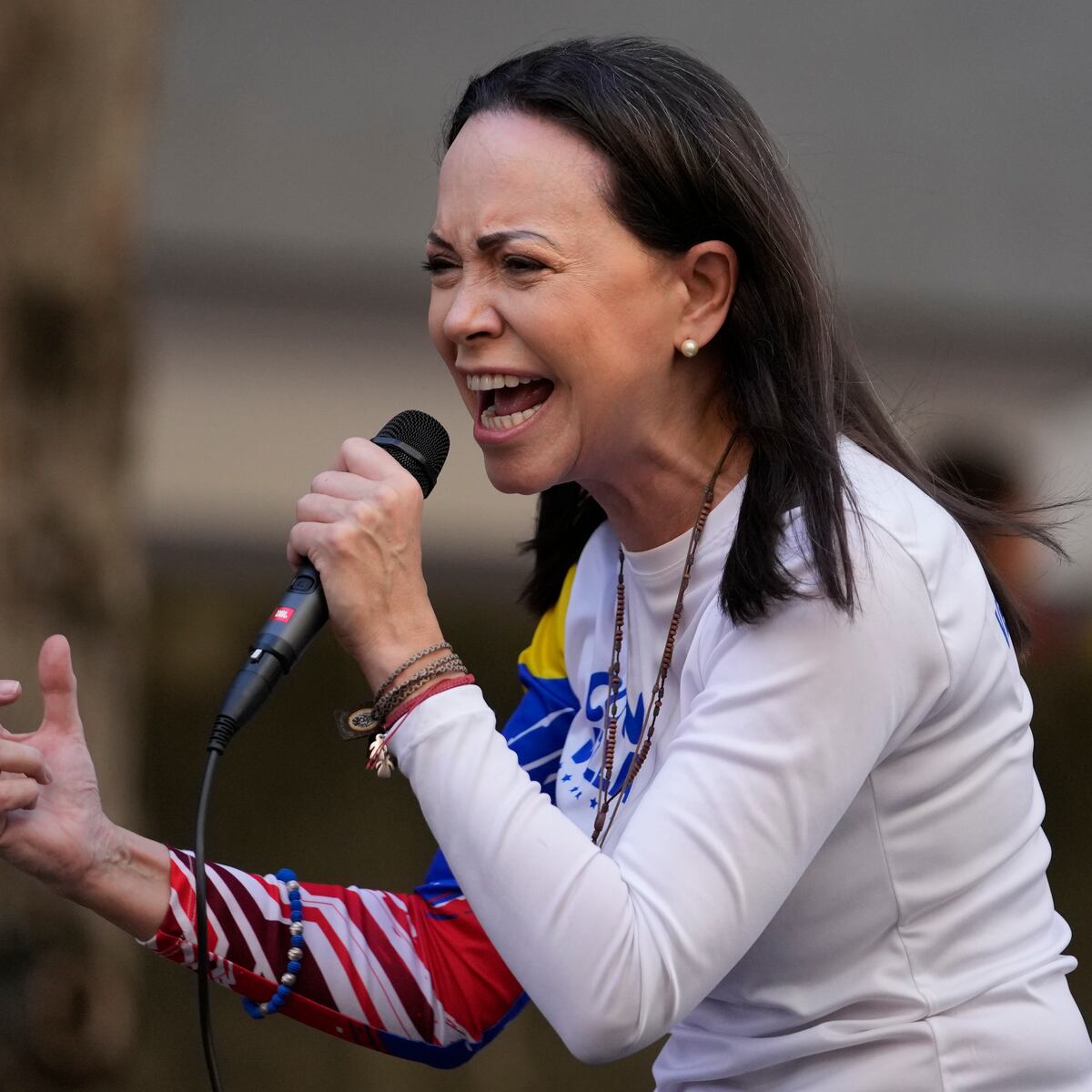 María Corina Machado fue obligada a grabar vídeos María Corina Machado fue obligada a grabar vídeos