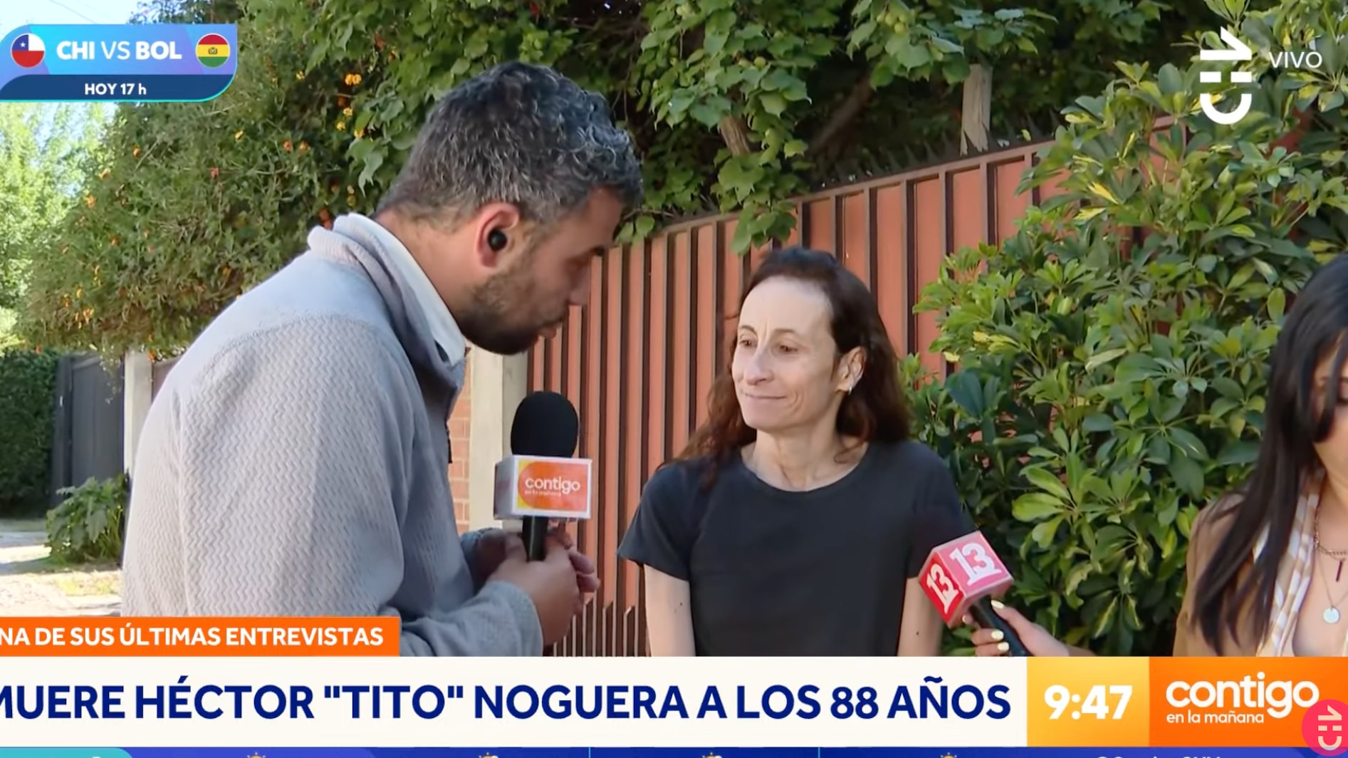 Amparo Noguera se refiere a la muerte de su padre