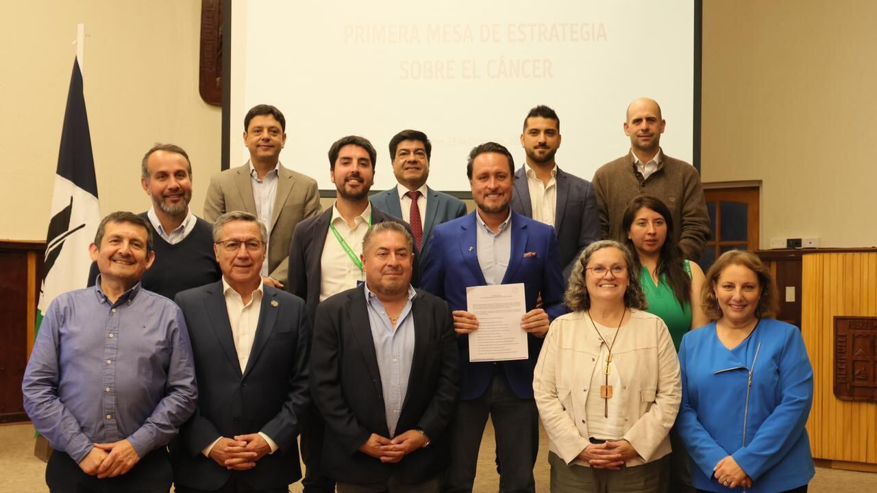 Alcalde Rodrigo Wainraihgt lidera mesa con autoridades de Los Lagos y académicos para combatir el cáncer