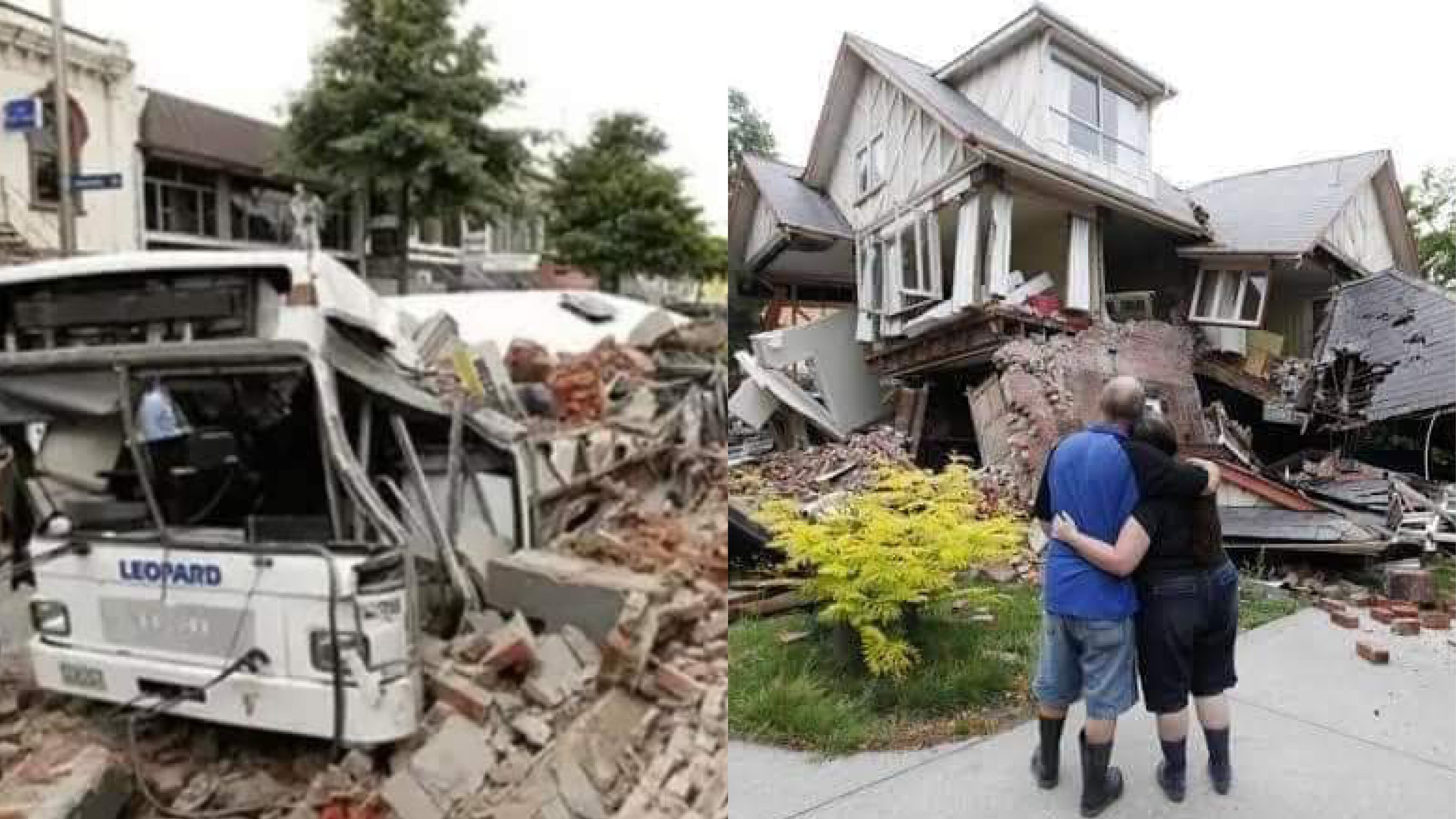 Imágenes falsas del terremoto en Nueva Zelanda