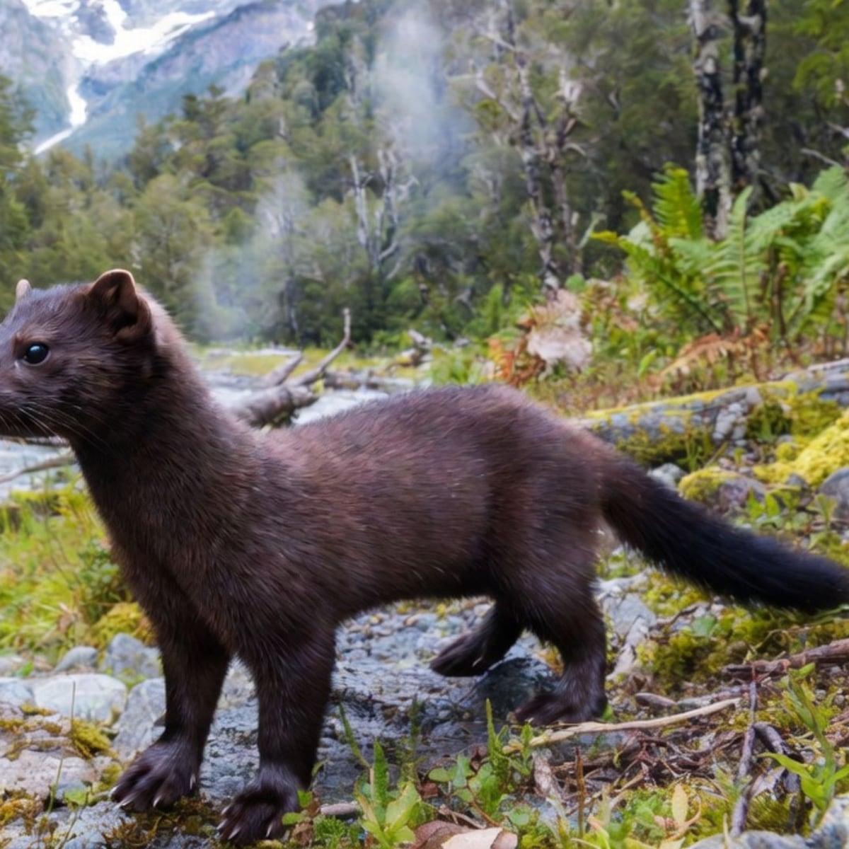 Avance del visón americano sin depredadores Avance del visón americano sin depredadores