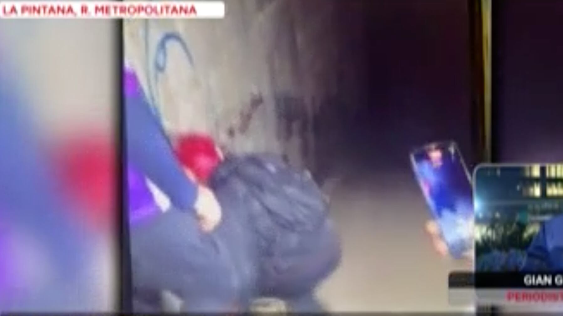 Jóvenes perdidos en ducto