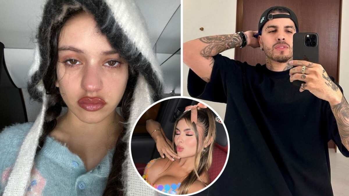 ¿Le fue infiel? Una colombiana habría sido la supuesta manzana de la discordia entre Rauw Alejandro y Rosalía.