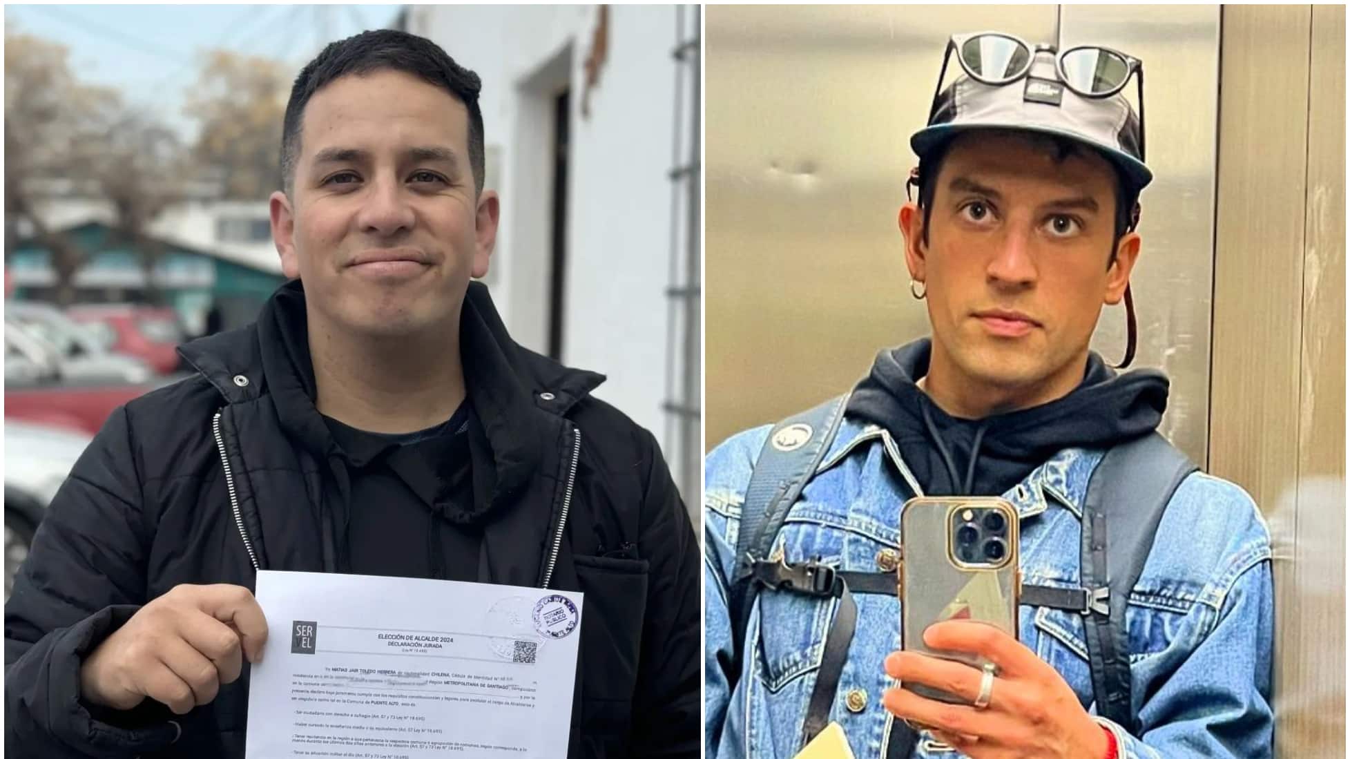 Matías Toledo y Max Salgado