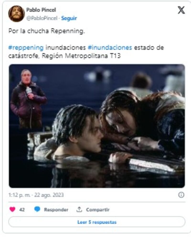 Captura de Twitter